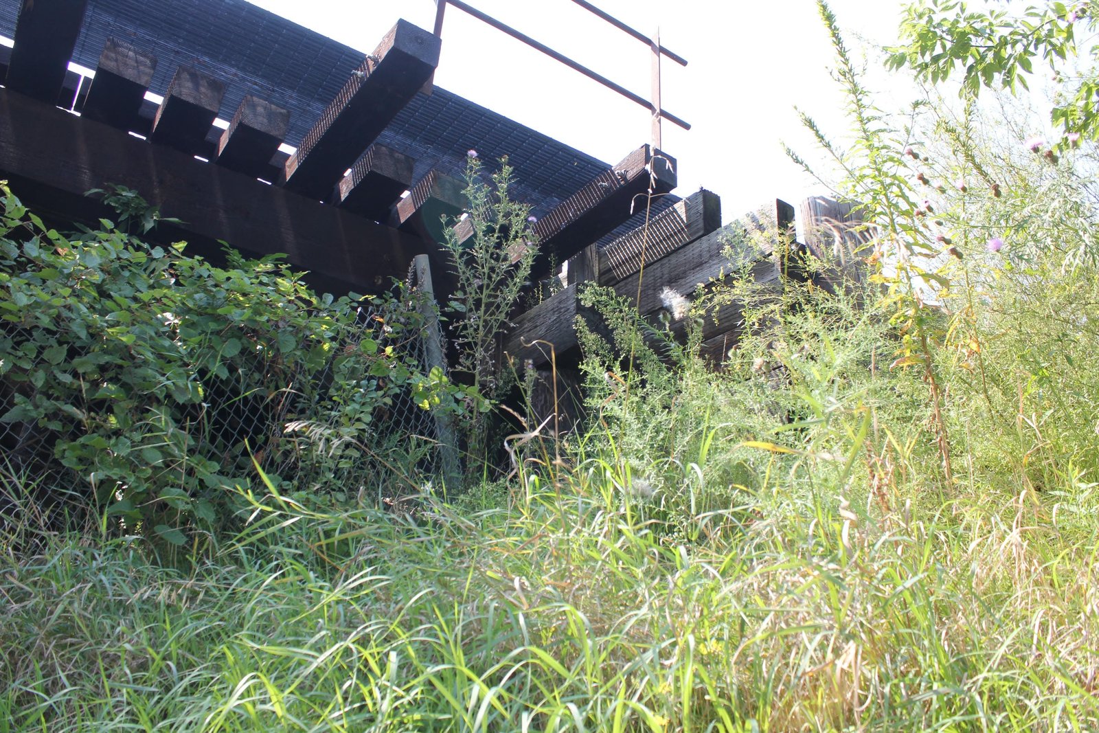 West abutment